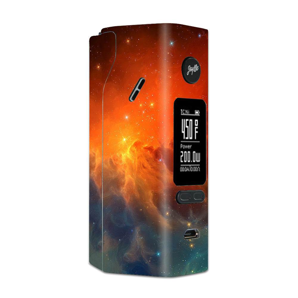  Space Clouds Nebula Wismec Reuleaux RX 2/3 combo kit Skin