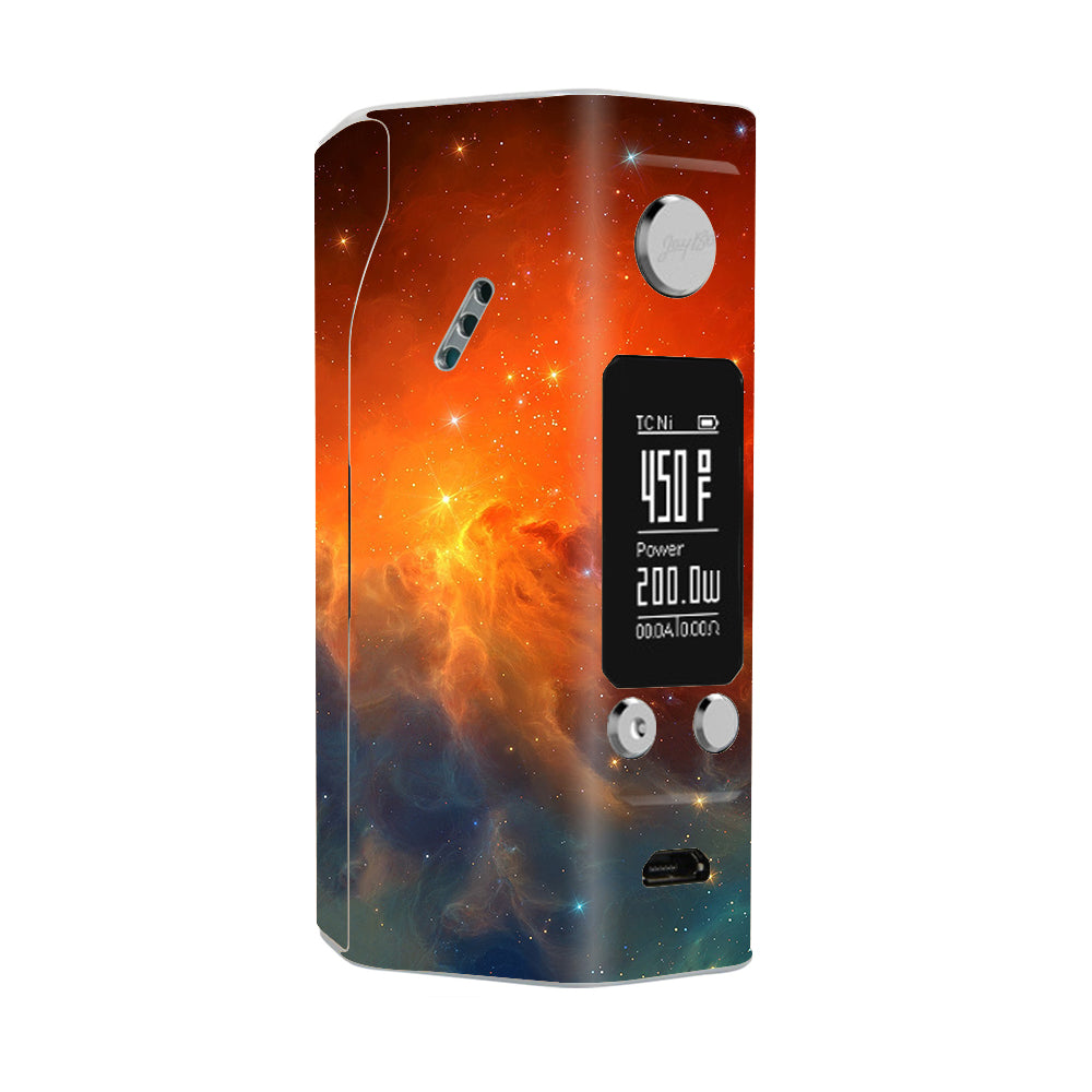  Space Clouds Nebula Wismec Reuleaux RX200S Skin