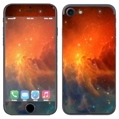  Space Clouds Nebula Apple iPhone 7 or iPhone 8 Skin