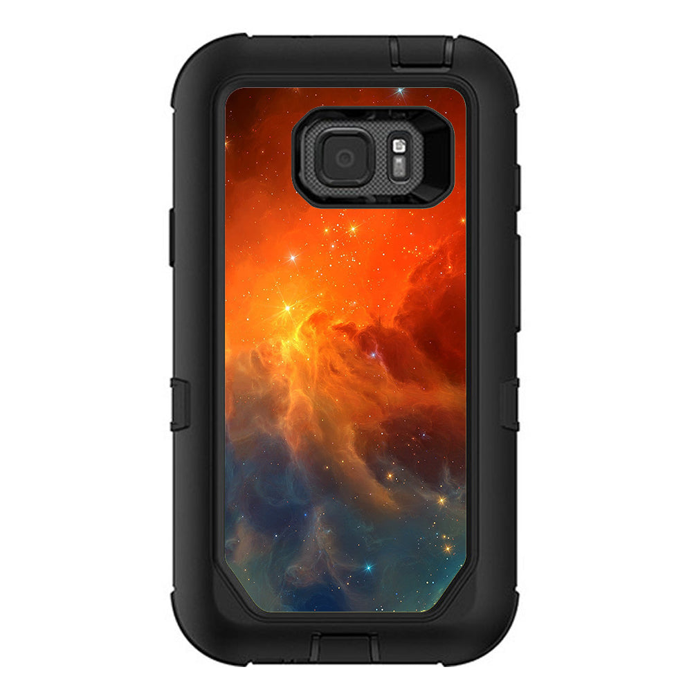  Space Clouds Nebula Otterbox Defender Samsung Galaxy S7 Active Skin