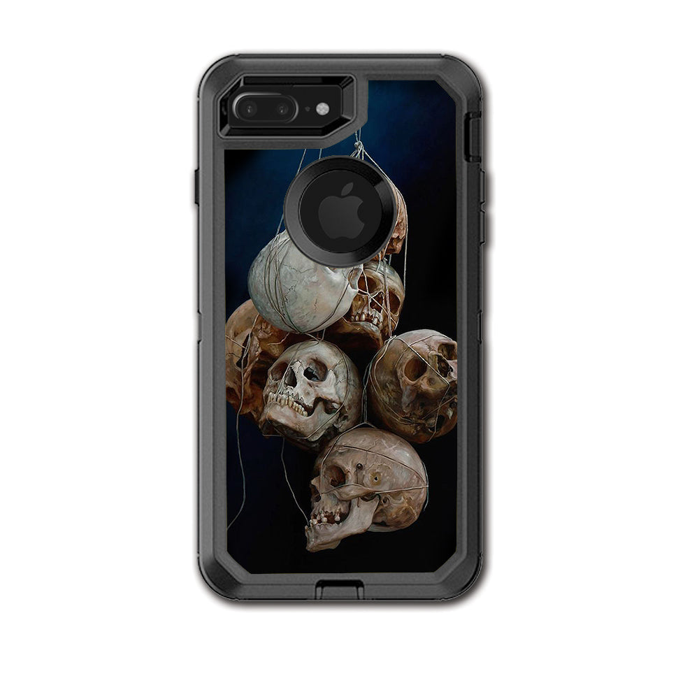  Hanging Skulls Otterbox Defender iPhone 7+ Plus or iPhone 8+ Plus Skin