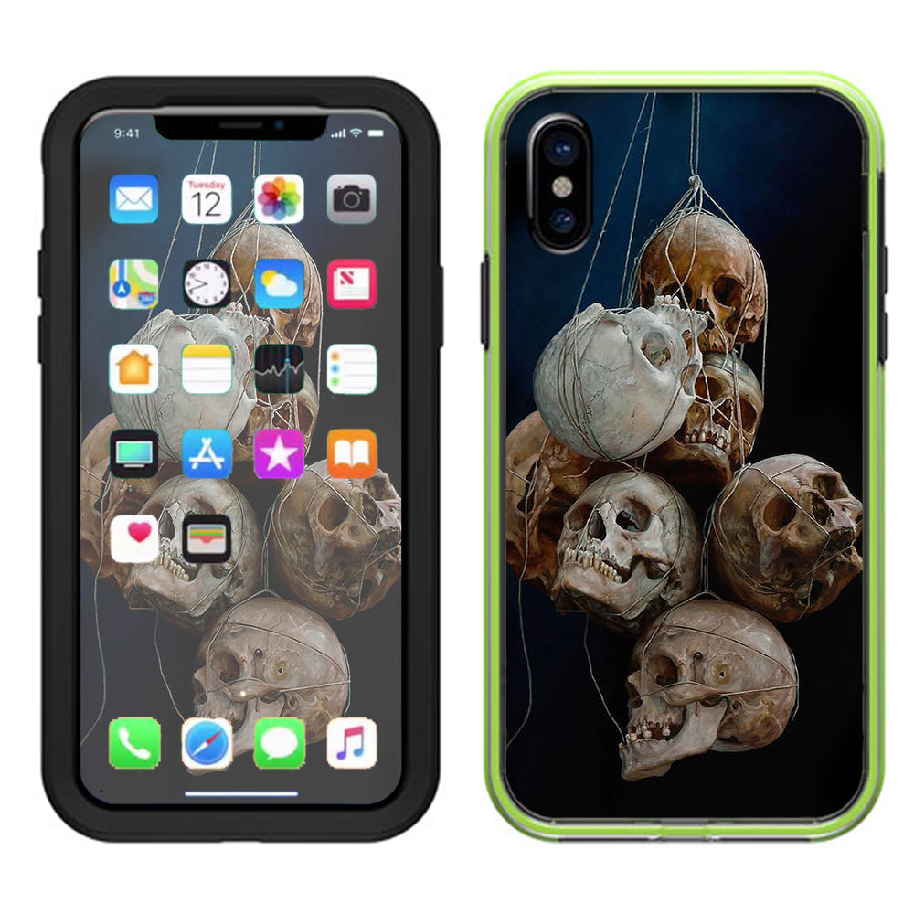  Hanging Skulls Lifeproof Slam Case iPhone X Skin