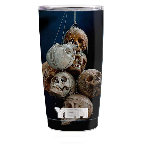  Hanging Skulls Yeti 20oz Rambler Tumbler Skin