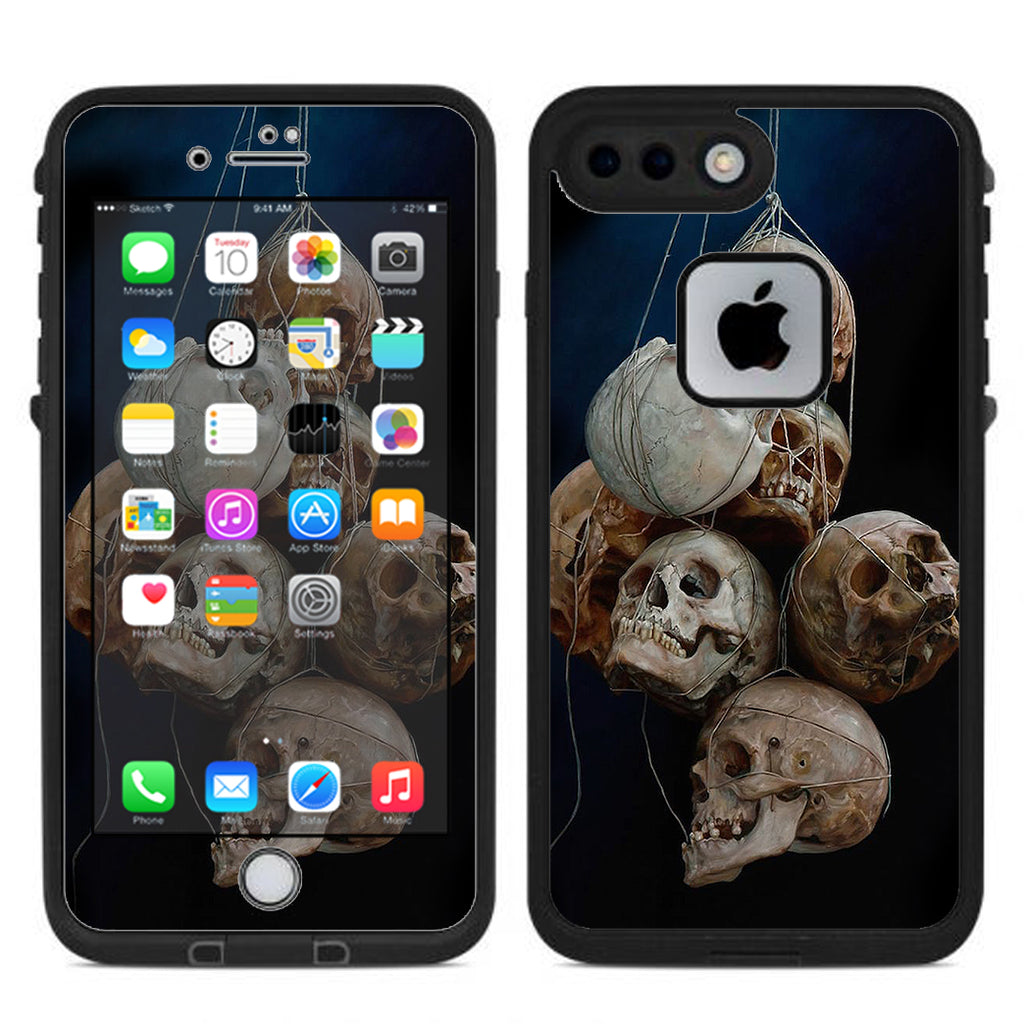  Hanging Skulls Lifeproof Fre iPhone 7 Plus or iPhone 8 Plus Skin
