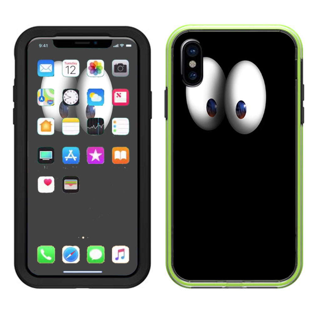  Big Eyes Smile Lifeproof Slam Case iPhone X Skin