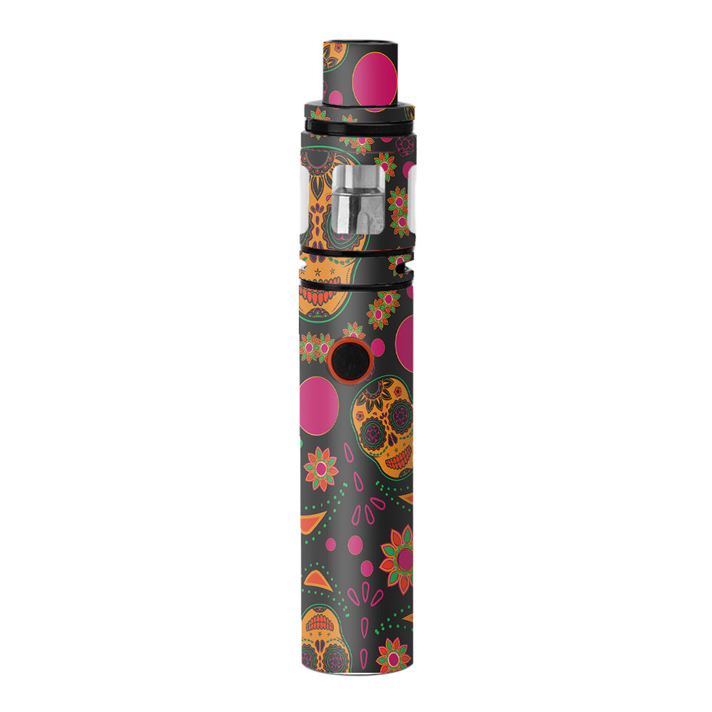  Dia De Los Skulls Smok Stick V8 Skin