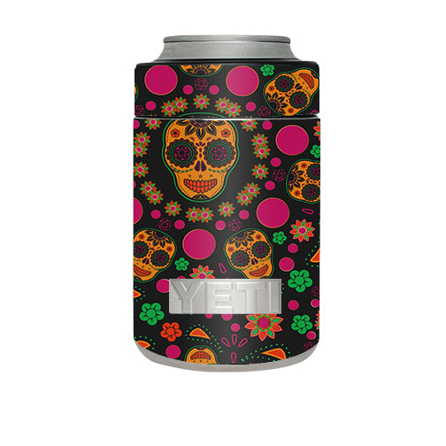  Dia De Los Skulls Yeti Rambler Colster Skin