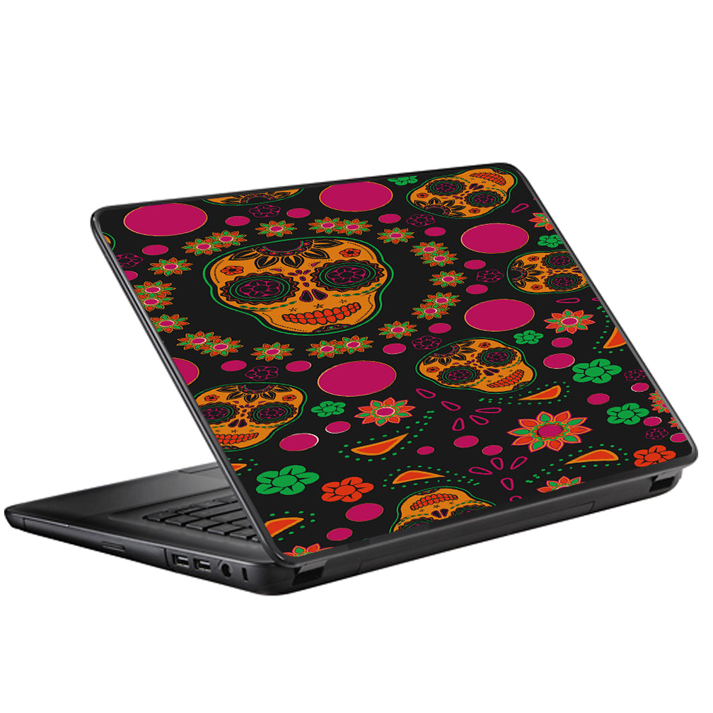  Dia De Los Skulls Universal 13 to 16 inch wide laptop Skin