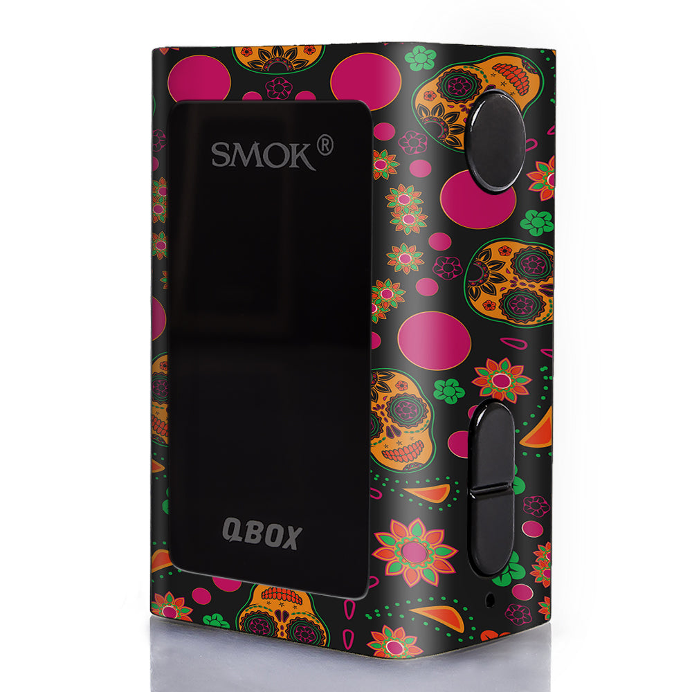  Dia De Los Skulls Smok Q-Box Skin