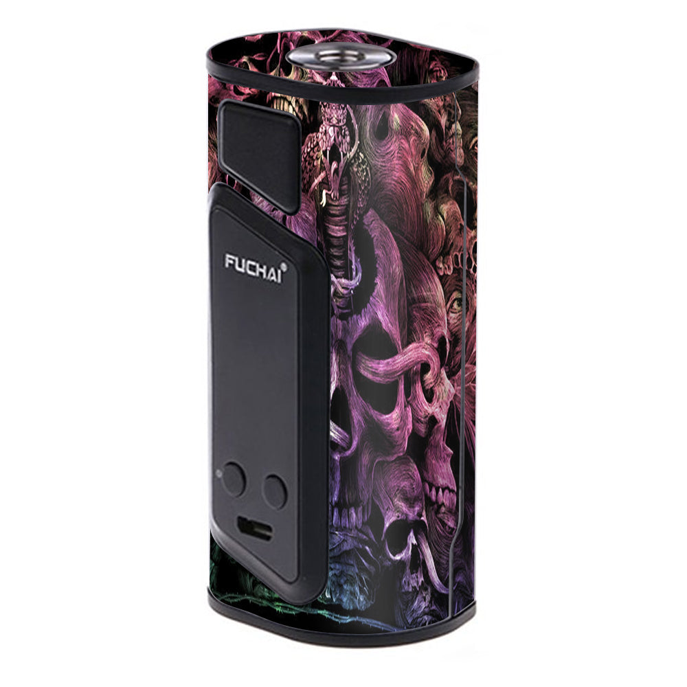  Skull Art Creepy Sigelei Fuchai Duo-3 Skin