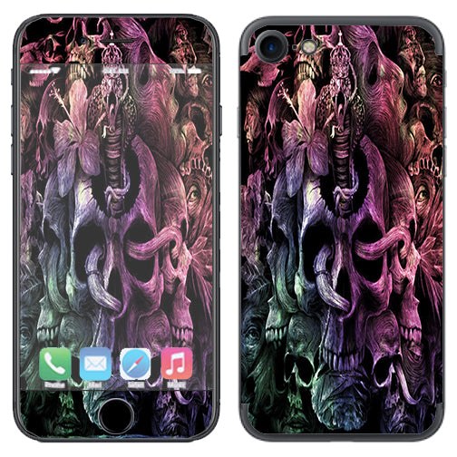  Skull Art Creepy Apple iPhone 7 or iPhone 8 Skin