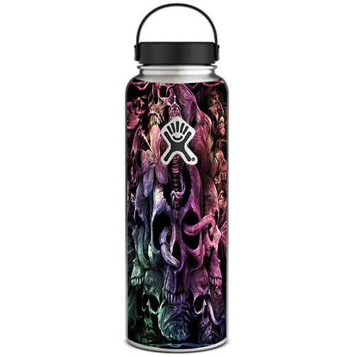  Skull Art Creepy Hydroflask 40oz Wide Mouth Skin