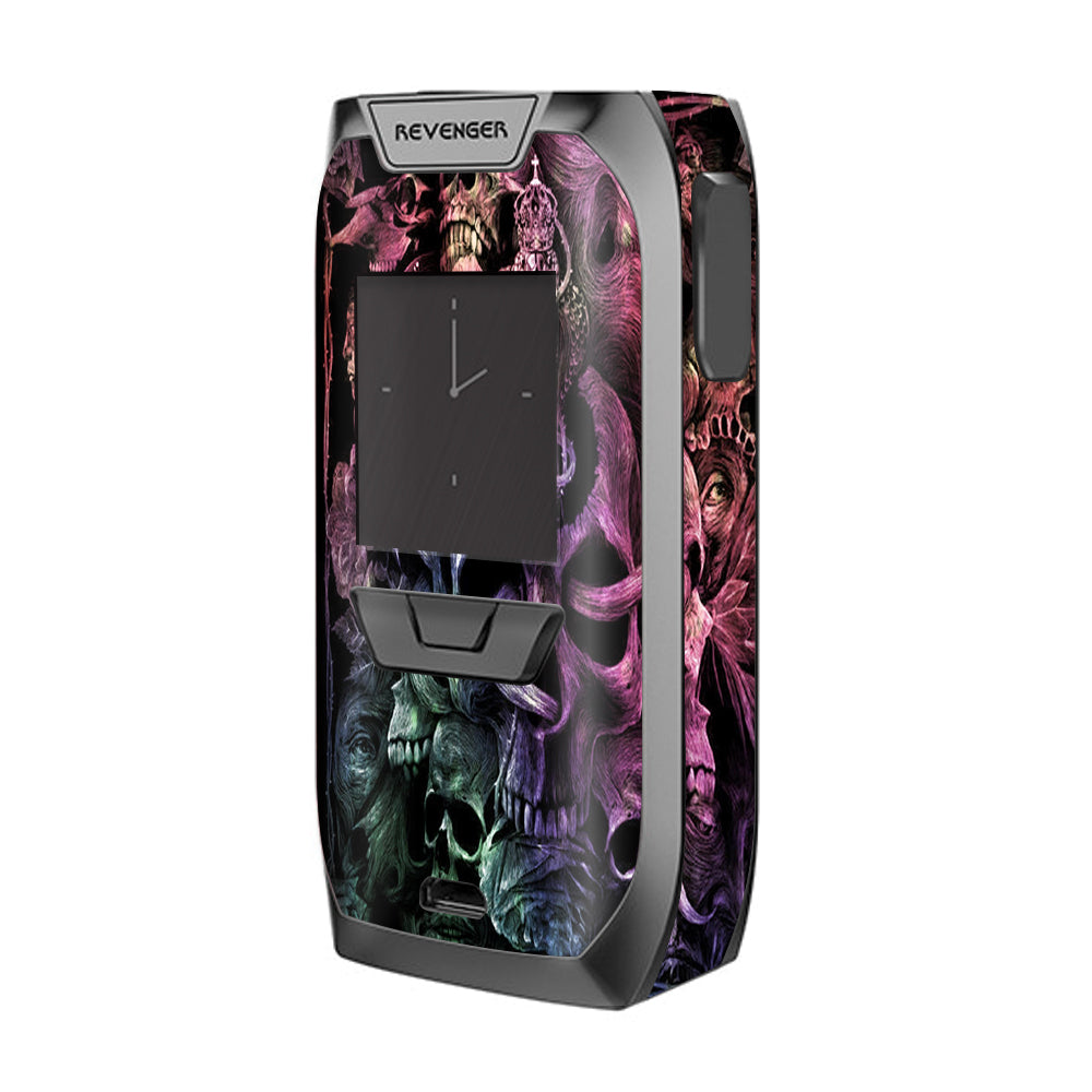  Skull Art Creepy Vaporesso Revenger Skin