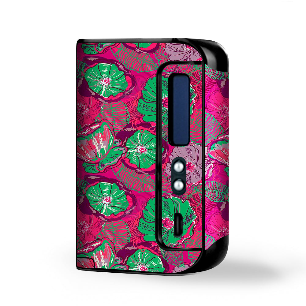  Pink Green Wild Flowers Smok Osub King Skin