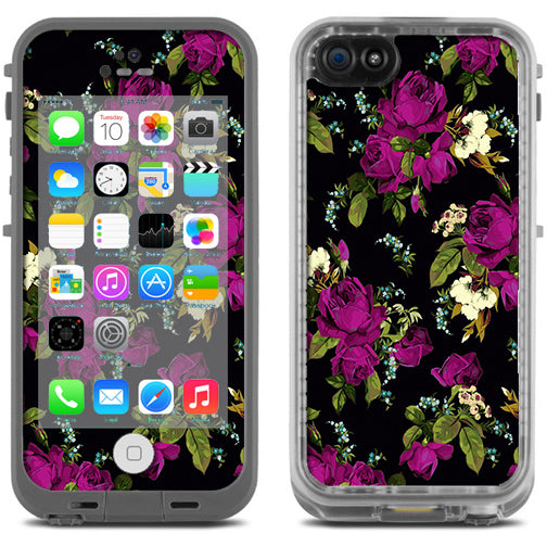  Rose Floral Trendy Lifeproof Fre iPhone 5C Skin