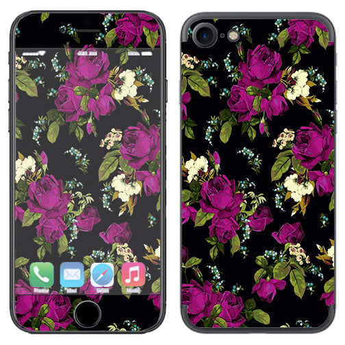  Rose Floral Trendy Apple iPhone 7 or iPhone 8 Skin