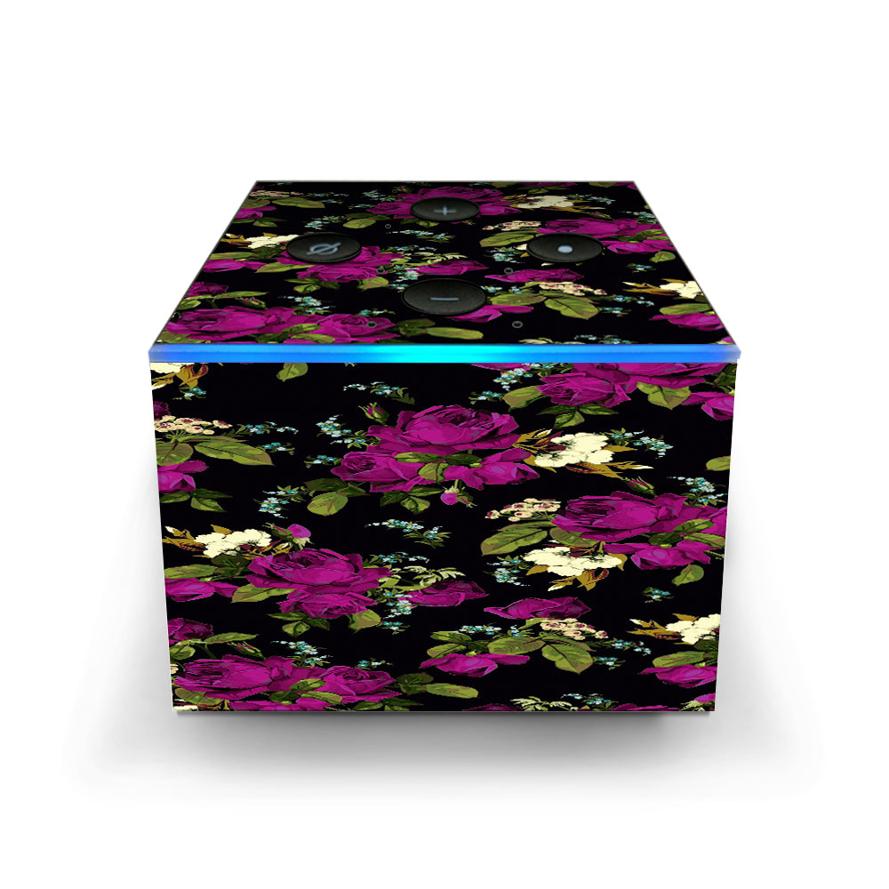  Rose Floral Trendy Amazon Fire TV Cube Skin