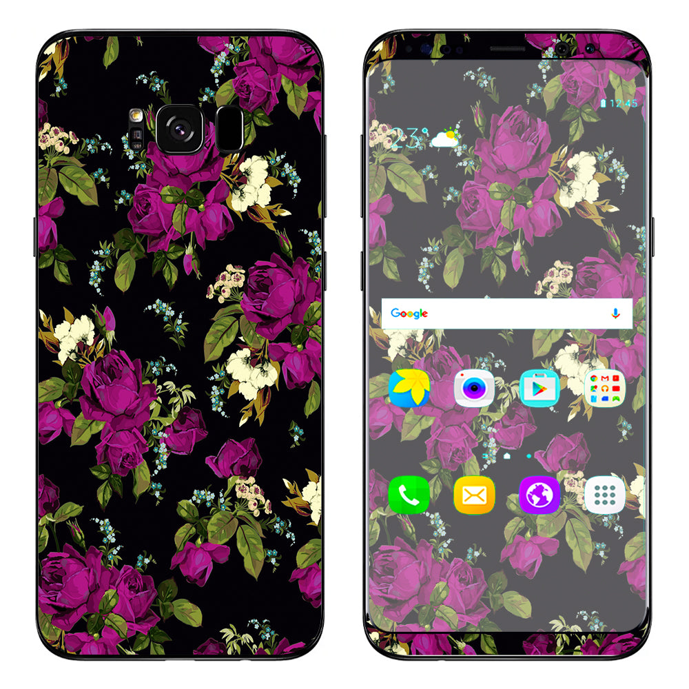  Rose Floral Trendy Samsung Galaxy S8 Plus Skin