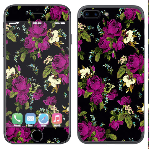  Rose Floral Trendy Apple  iPhone 7+ Plus / iPhone 8+ Plus Skin