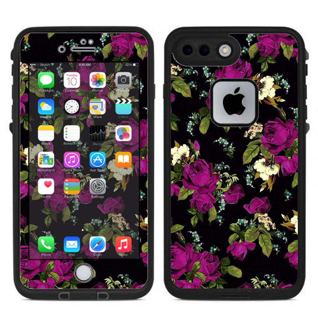  Rose Floral Trendy Lifeproof Fre iPhone 7 Plus or iPhone 8 Plus Skin