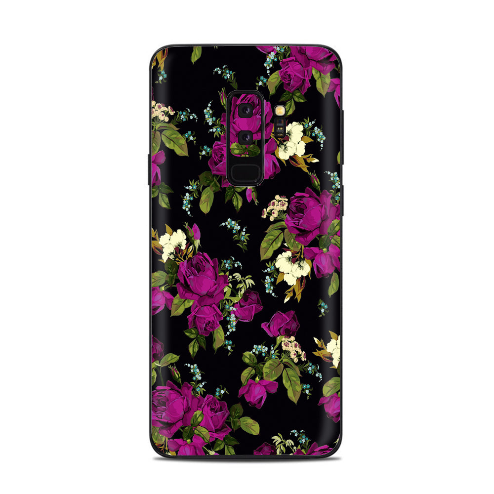  Rose Floral Trendy Samsung Galaxy S9 Plus Skin