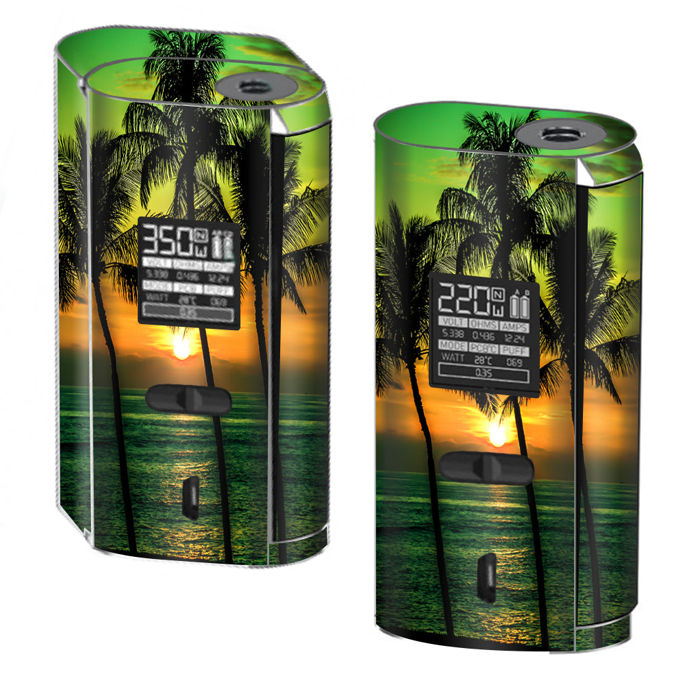  Sunset Palm Trees Ocean Smok GX2/4 350w Skin