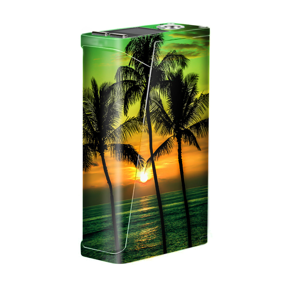  Sunset Palm Trees Ocean Smok H-Priv Skin