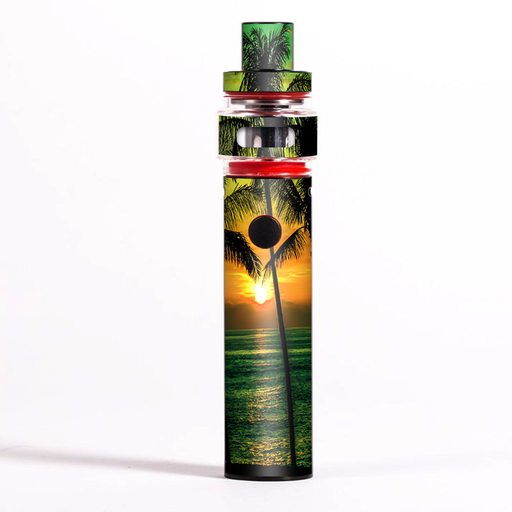  Sunset Palm Trees Ocean Smok Pen 22 Light Edition Skin