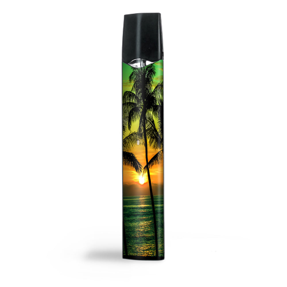  Sunset Palm Trees Ocean Smok Infinix Ultra Portable Skin