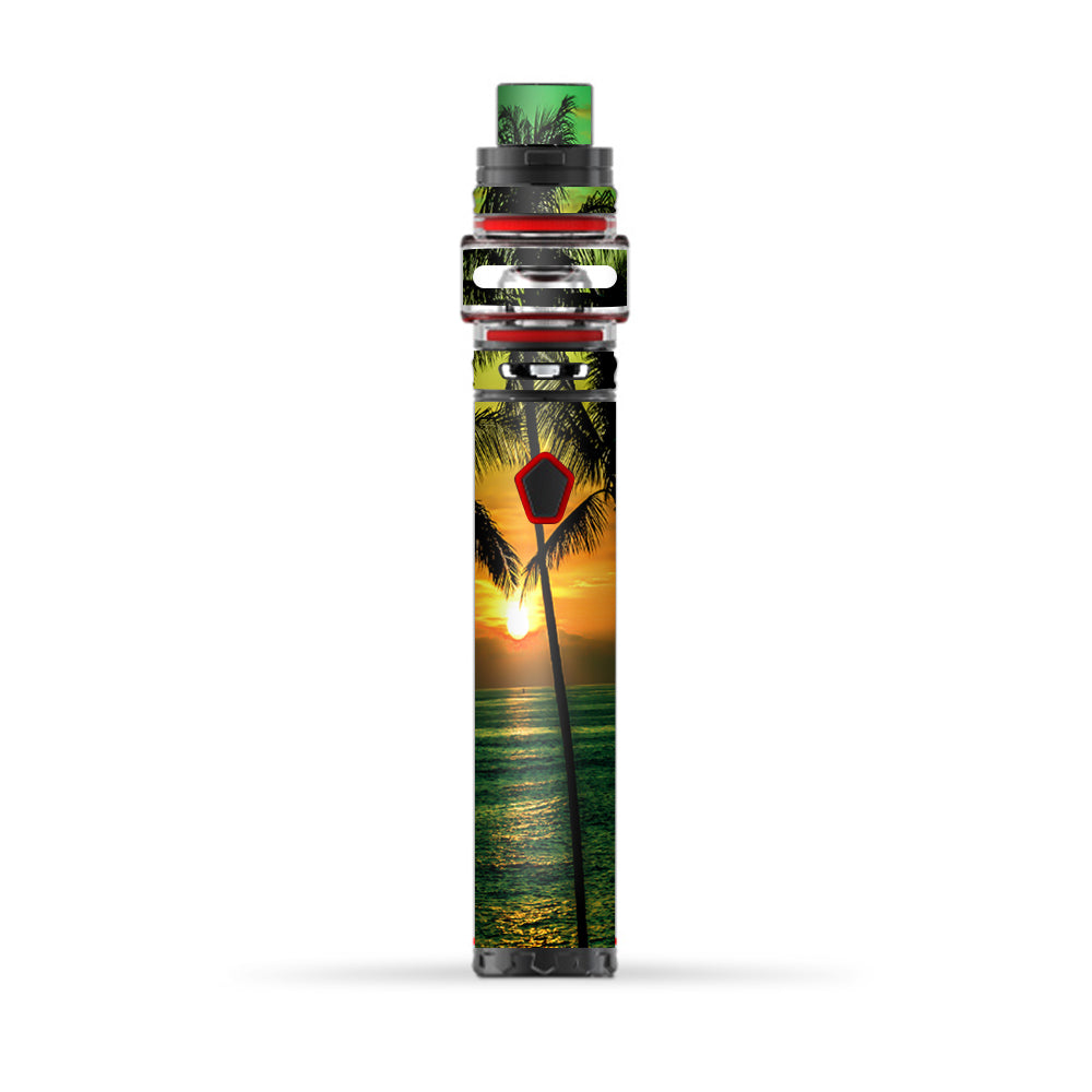  Sunset Palm Trees Ocean Smok Stick Prince Baby Skin