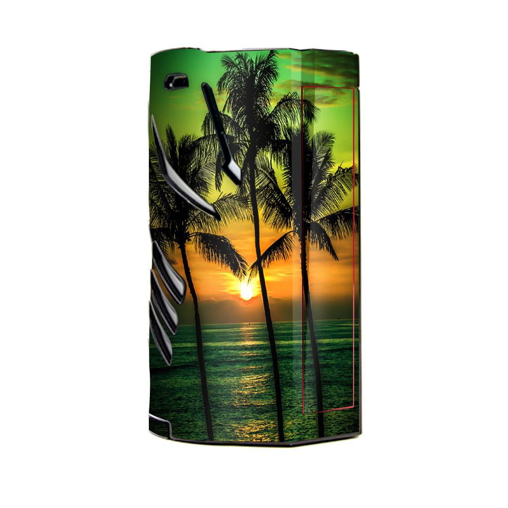  Sunset Palm Trees Ocean T-Priv 3 Smok Skin