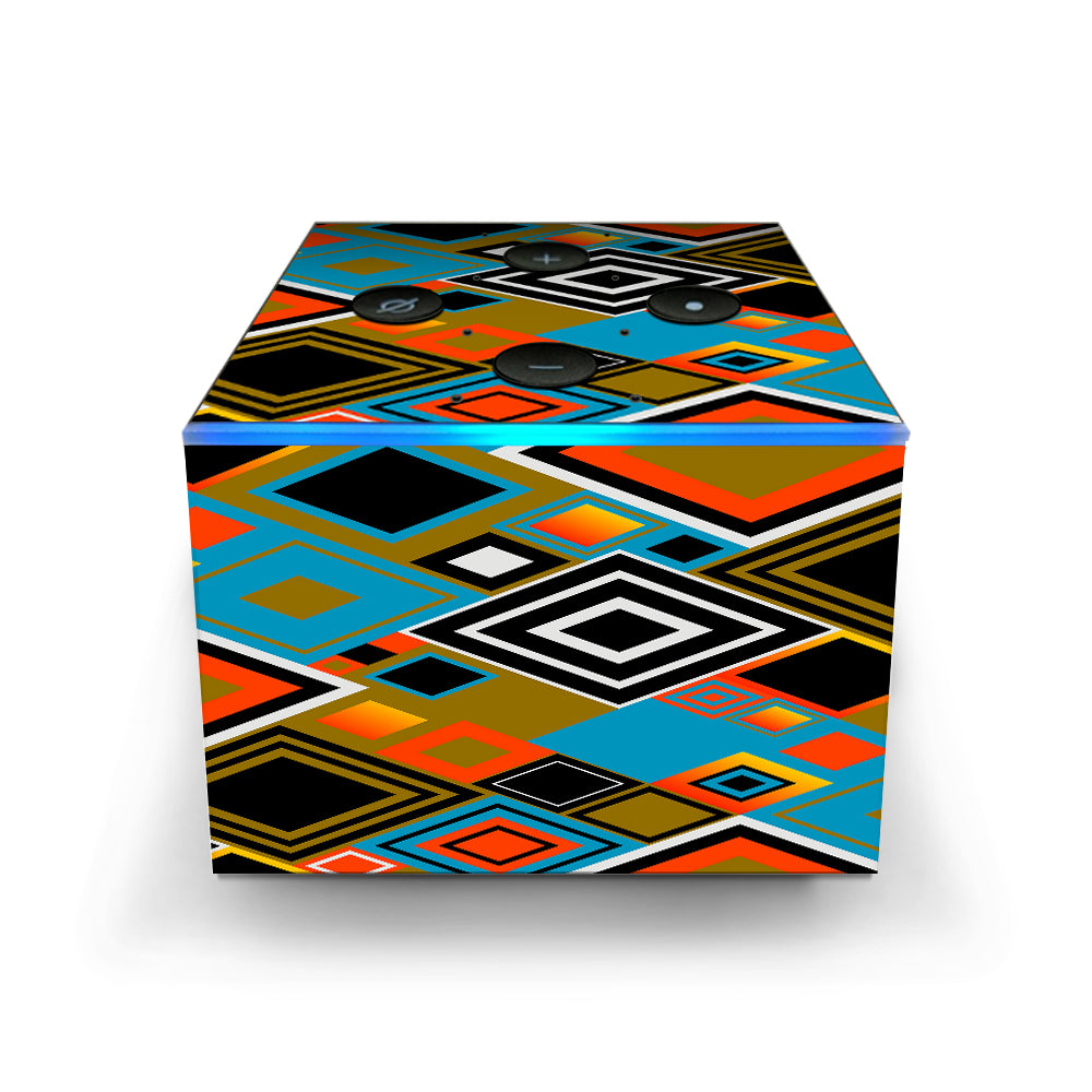  Retro Vintage Style  Amazon Fire TV Cube Skin