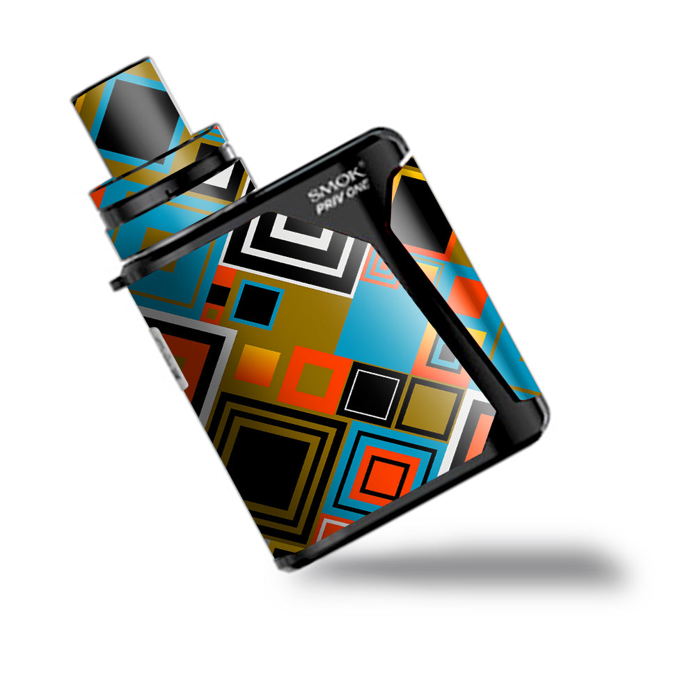  Retro Vintage Style  Smok Priv One Skin