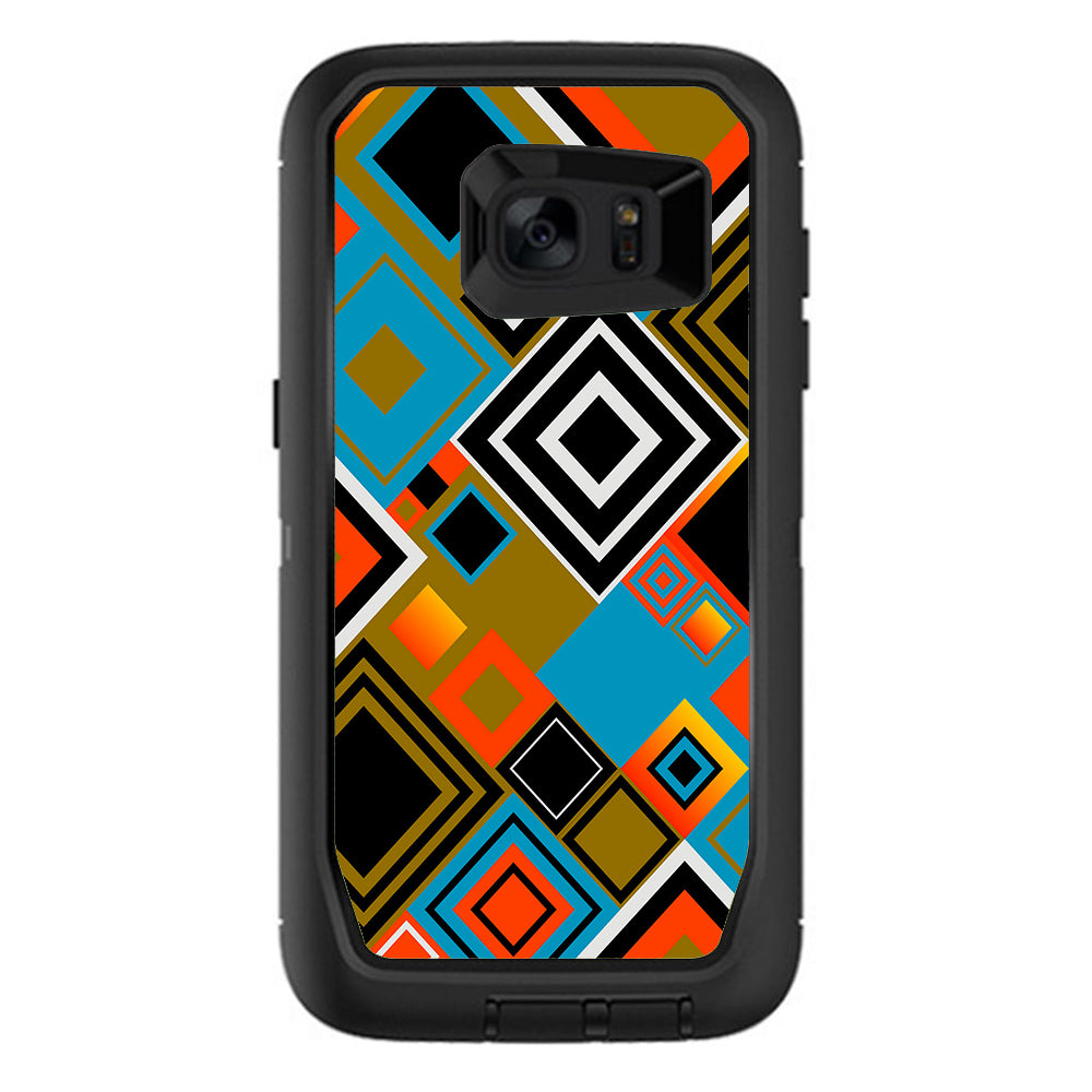  Retro Vintage Style Otterbox Defender Samsung Galaxy S7 Edge Skin