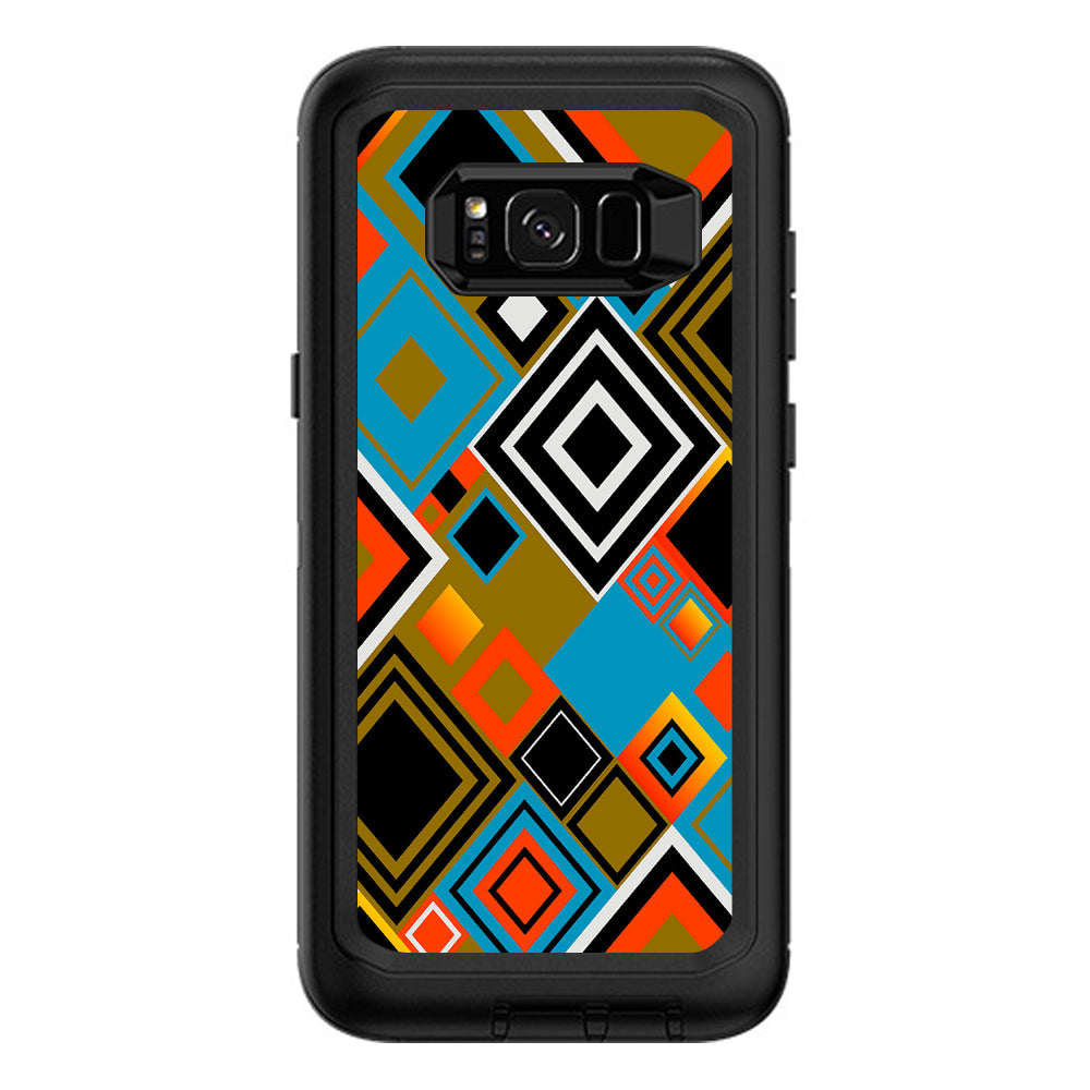  Retro Vintage Style  Otterbox Defender Samsung Galaxy S8 Plus Skin