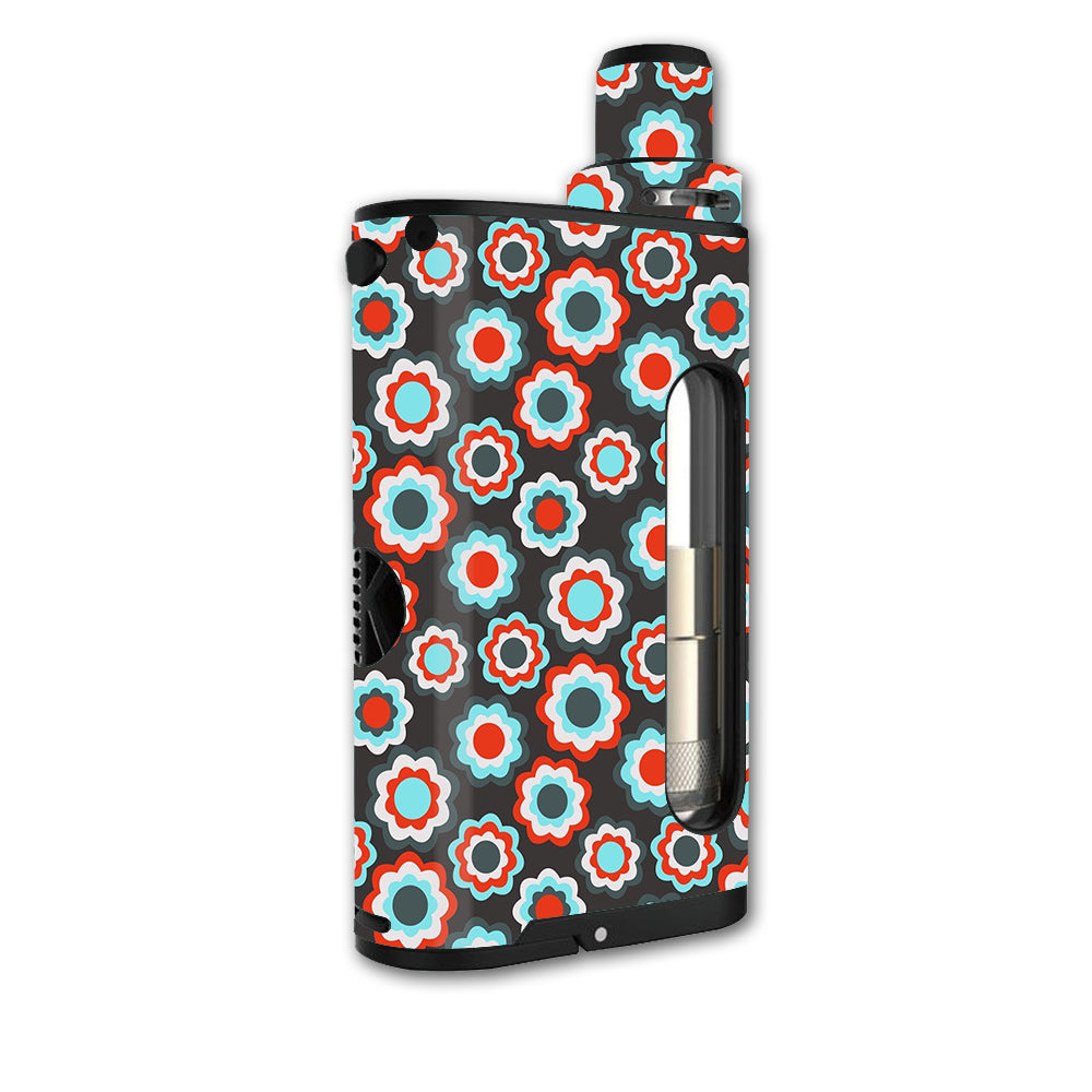  Retro Flowers Kangertech Cupti Skin