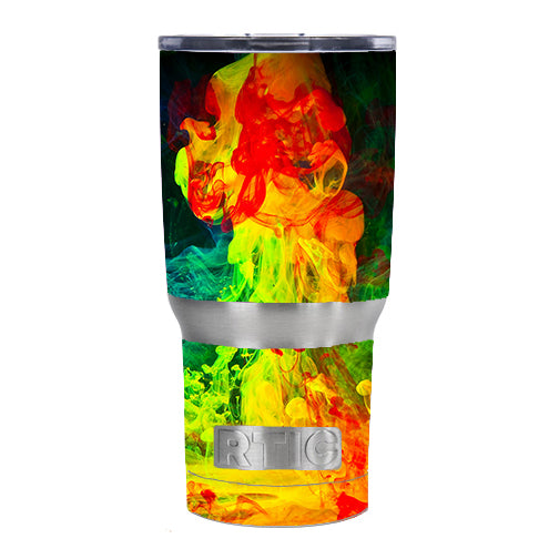  Smoke Cloud Colors RTIC 20oz Tumbler Skin