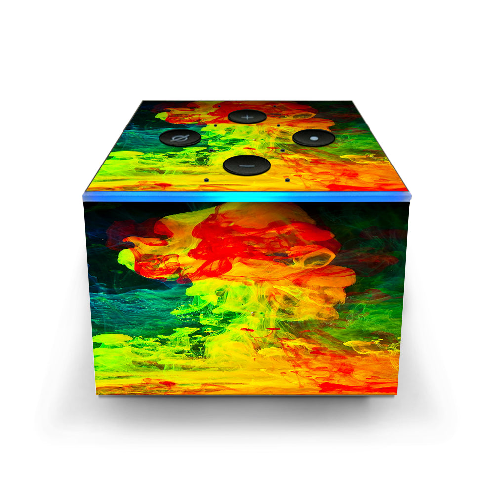  Smoke Cloud Colors Amazon Fire TV Cube Skin