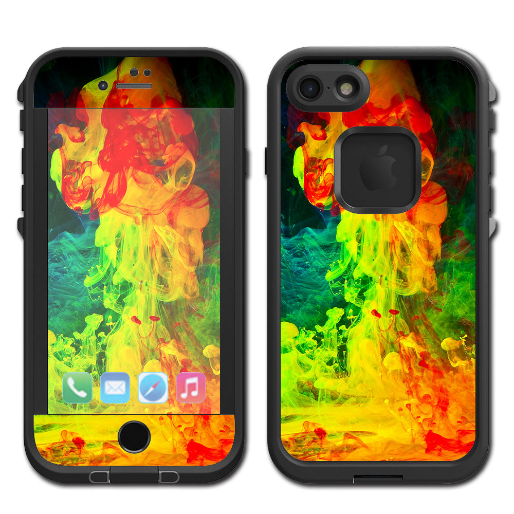  Smoke Cloud Colors Lifeproof Fre iPhone 7 or iPhone 8 Skin