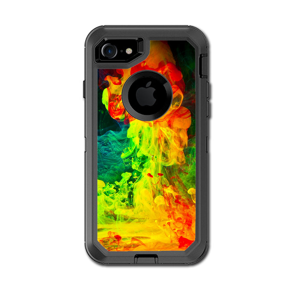  Smoke Cloud Colors Otterbox Defender iPhone 7 or iPhone 8 Skin