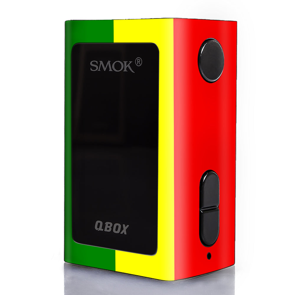  Rasta Reggae Colors Smok Q-Box Skin