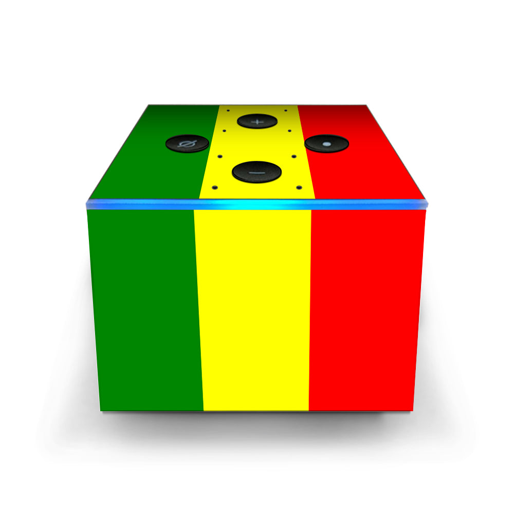  Rasta Reggae Colors Amazon Fire TV Cube Skin