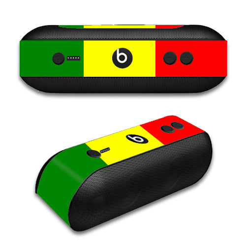  Rasta Reggae Colors Beats by Dre Pill Plus Skin