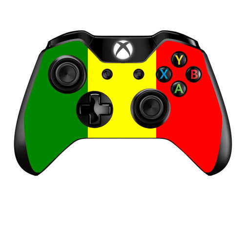 Rasta Reggae Colors Microsoft Xbox One Controller Skin