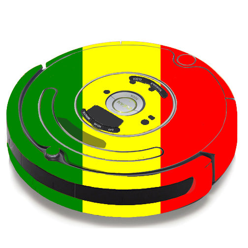  Rasta Reggae Colors iRobot Roomba 650/655 Skin