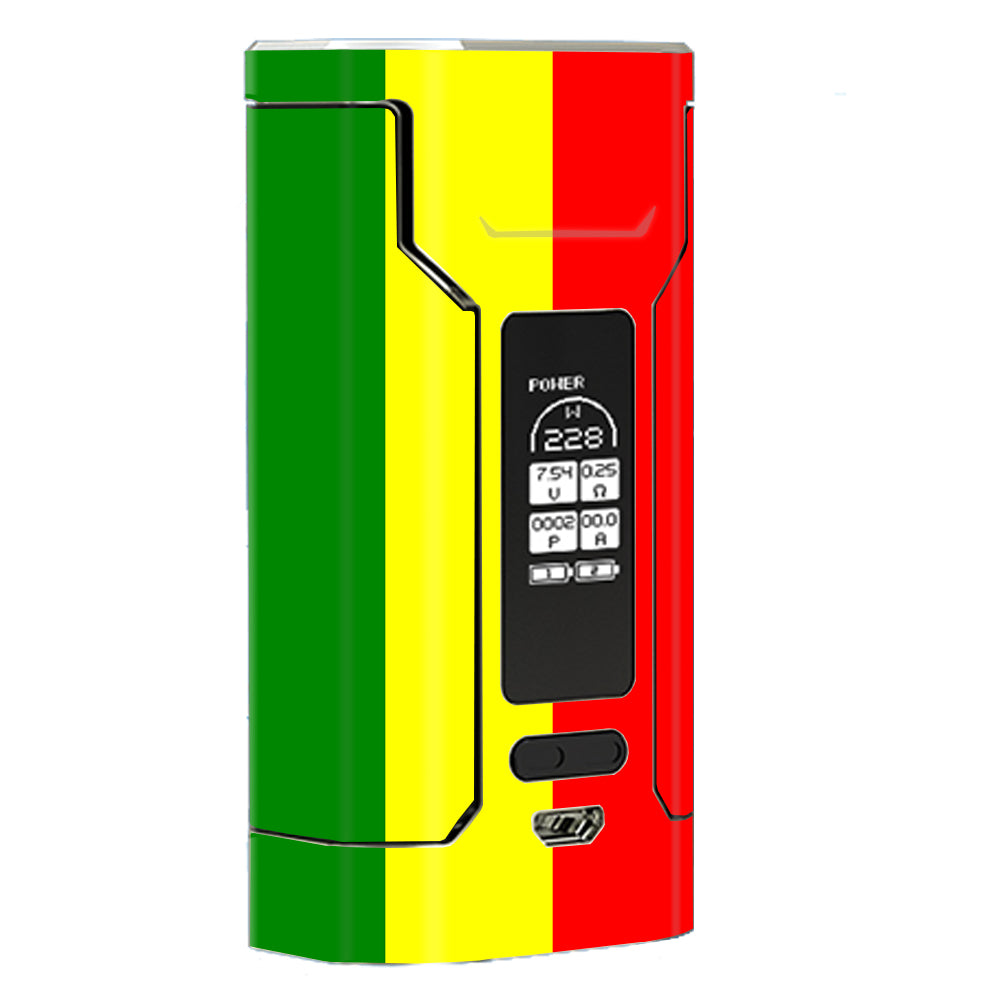  Rasta Reggae Colors Wismec Predator 228 Skin