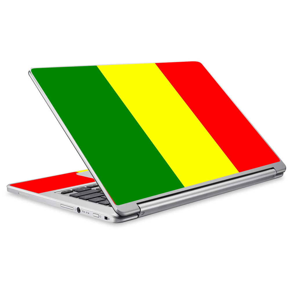  Rasta Reggae Colors Acer Chromebook R13 Skin