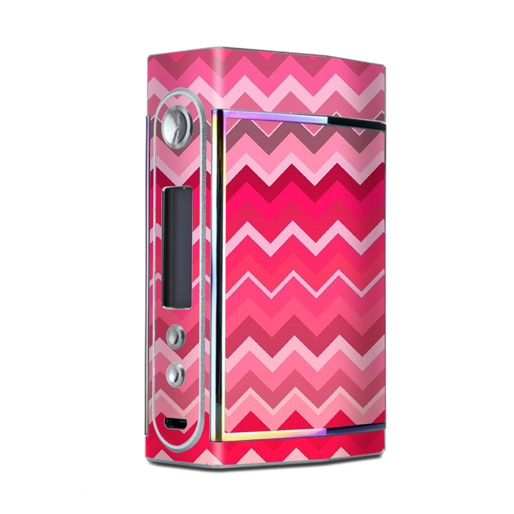  Red Pink Chevron Too VooPoo Skin