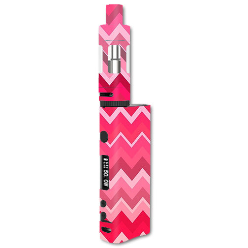  Red Pink Chevron Kangertech Subox Nano Skin