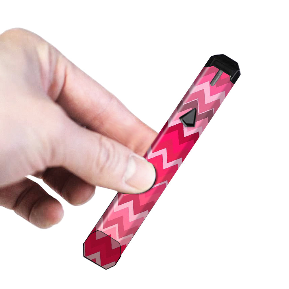  Red Pink Chevron Limitless Pulse Ply Rock Skin